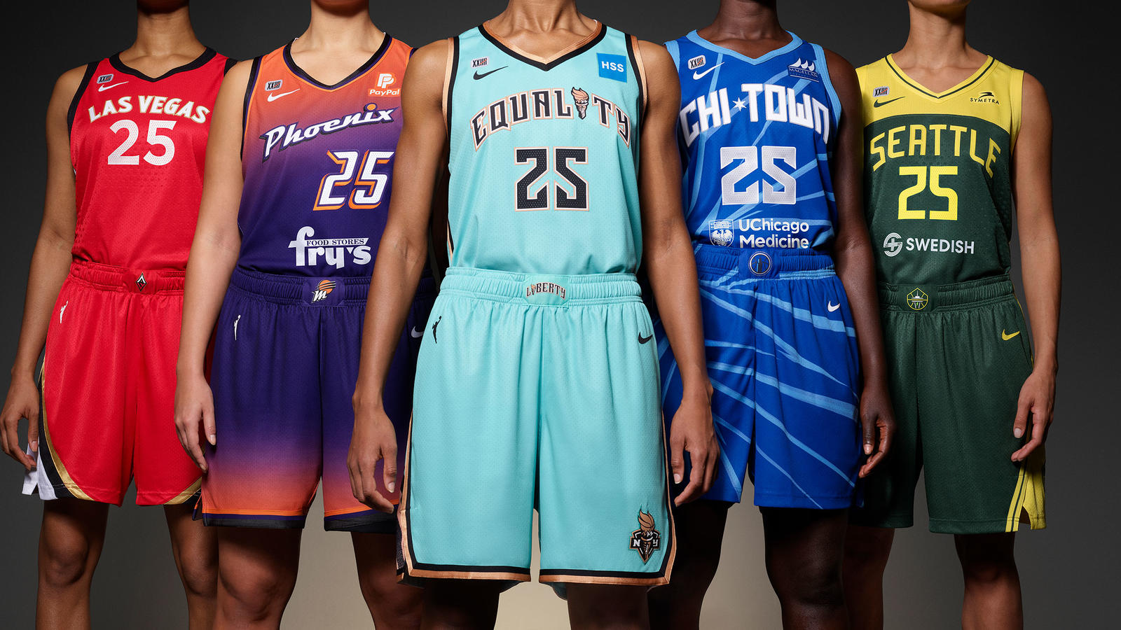 Nike y las franquicias de la WNBA presentan la indumentaria de la