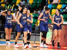 Argentina venció 53-47 a Gran Bretaña en el debut.