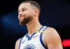 Stephen Curry mostró dolor en su juego ante los Clippers.