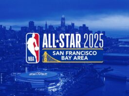 El logo del All-Star 2025 de la NBA.