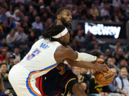 Lu Dort, el ancla defensivo del Thunder.