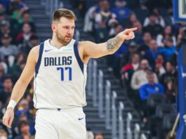 Luka Doncic encabezó la victoria de los Mavericks.