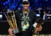 Giannis Antetokounmpo, ganador del MVP de la NBA Cup 2024.