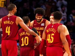 Jarrett Allen, el líder de la victoria de los Cavaliers.