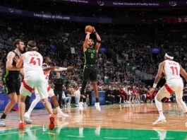 Jayson Tatum, como siempre, una de las figuras de la NBA