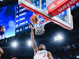 Kawhi Leonard sumó 19 puntos en la victoria de los Clippers.