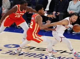 Jalen Brunson lideró el triunfo de los Knicks.