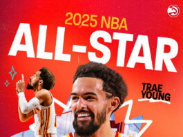 Trae Young fue oficializado como suplente del All-Star 2025.